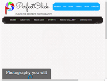 Tablet Screenshot of perfectclick.com